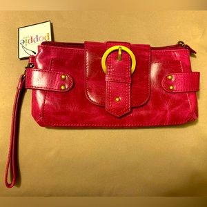 Dark pink wristlet - NWT